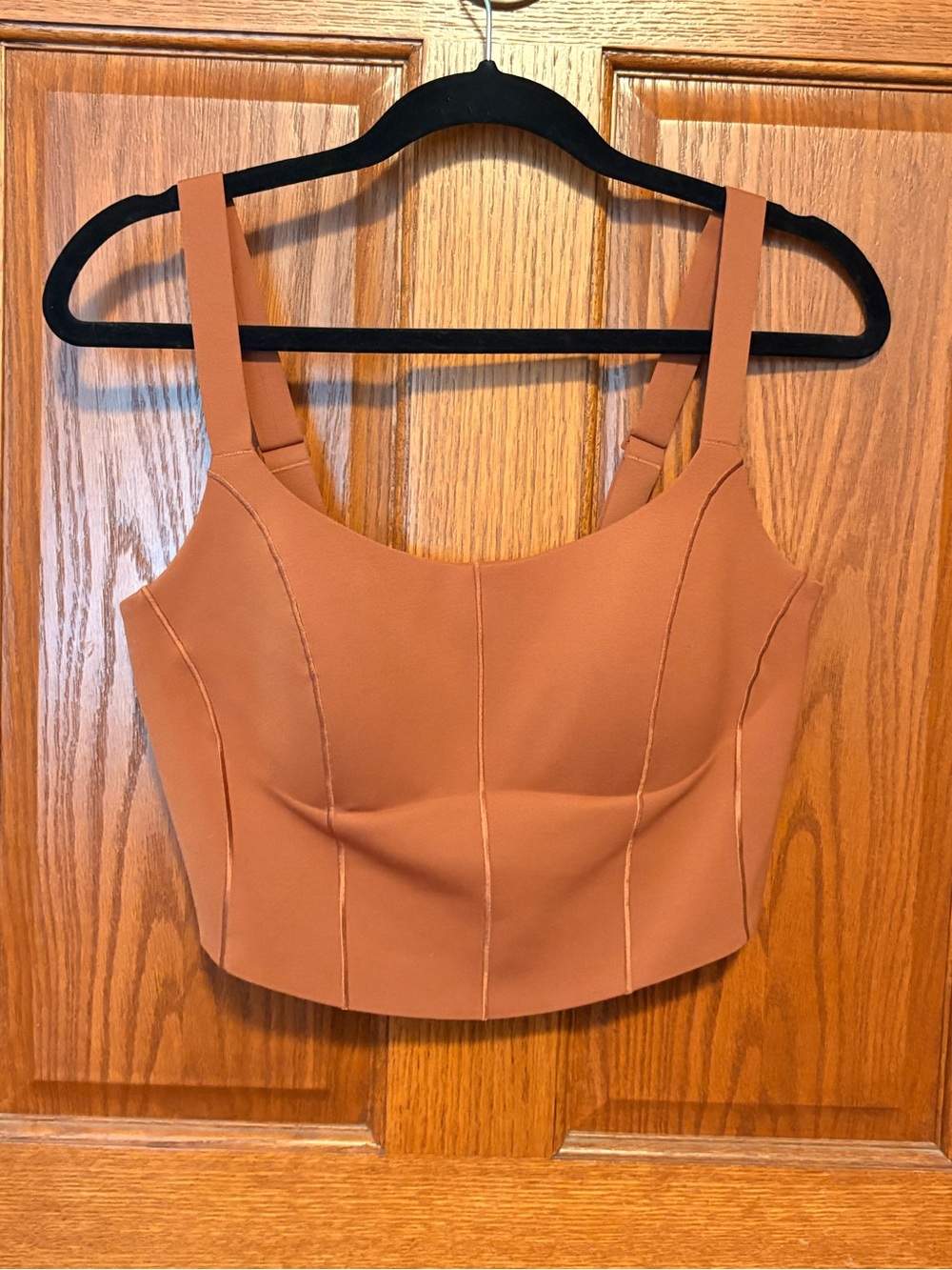 Aerie offline false corset crop top